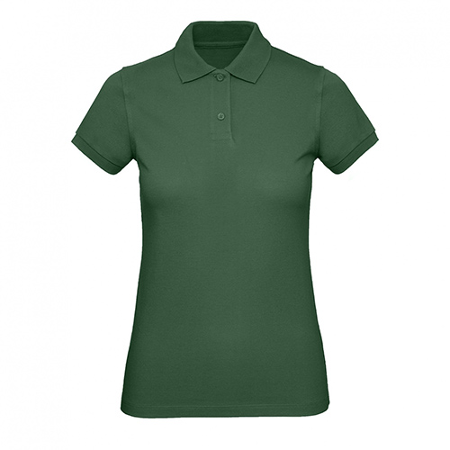 BC-Inspire-dames-polo-Biologisch-katoen-170-gm-bedrukken-bottle-green