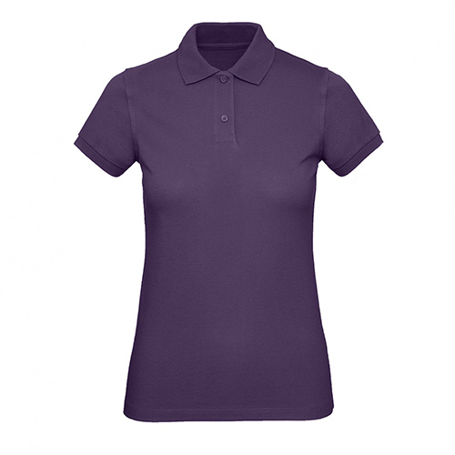 BC-Inspire-dames-polo-Biologisch-katoen-170-gm-bedrukken-radiant-purple
