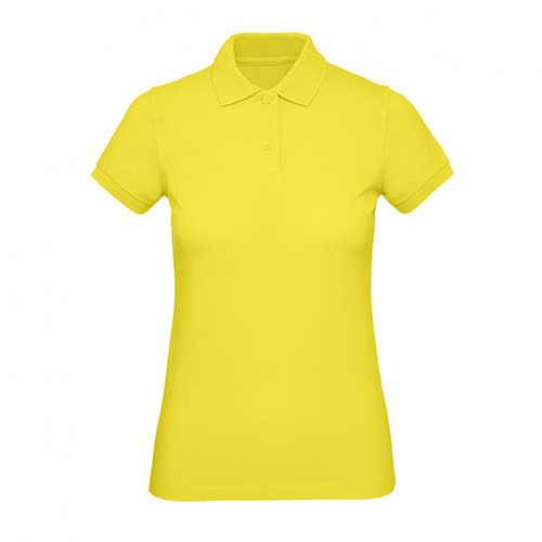 BC-Inspire-dames-polo-Biologisch-katoen-170-gm-bedrukken-solar-yellow