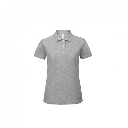BC-ID001-damespolo-Piqu-katoen-180-gm-bedrukken-heather-grey