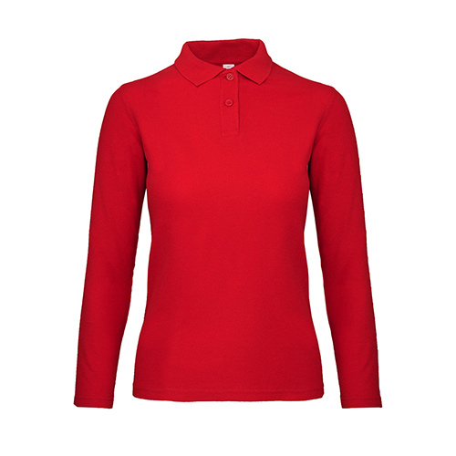 BC-longsleeve-dames-polo-180-gm-bedrukken-red