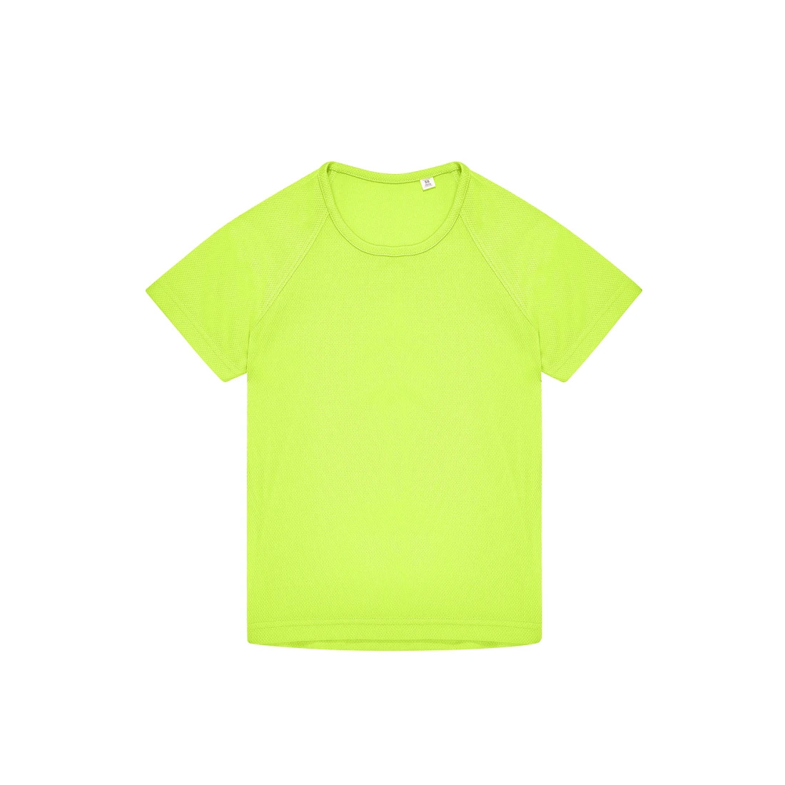 BC-Active-Kids-T-shirt-Polyester-mesh-140-gm-bedrukken-ultra-yellow