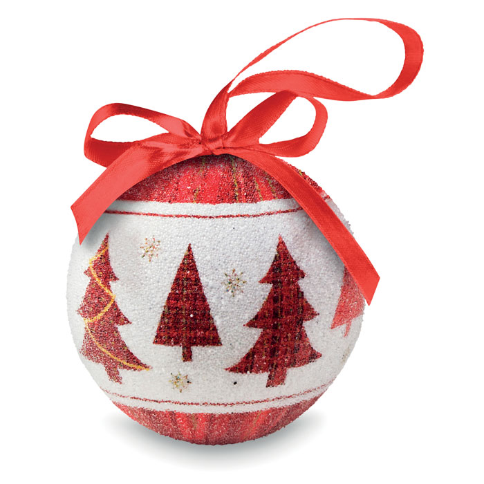 Parelmoer-kerstbal-met-geschenkdoosje-bedrukken-rood