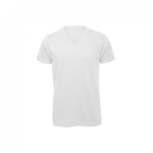 BC-Inspire-V-hals-heren-T-shirt-140-gm-bedrukken-white