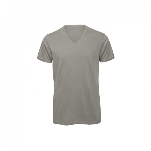 BC-Inspire-V-hals-heren-T-shirt-140-gm-bedrukken-light-grey