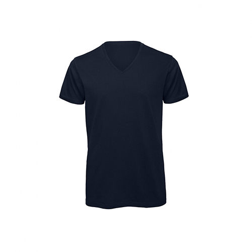 BC-Inspire-V-hals-heren-T-shirt-140-gm-bedrukken-navy