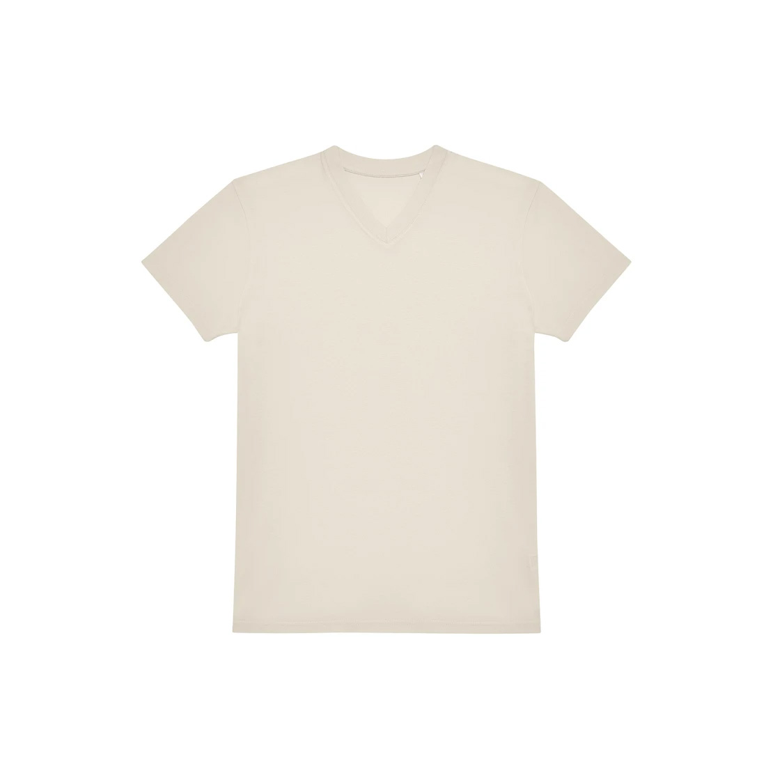 BC-E150-T-shirt-met-V-hals-145-gm-bedrukken-off-white