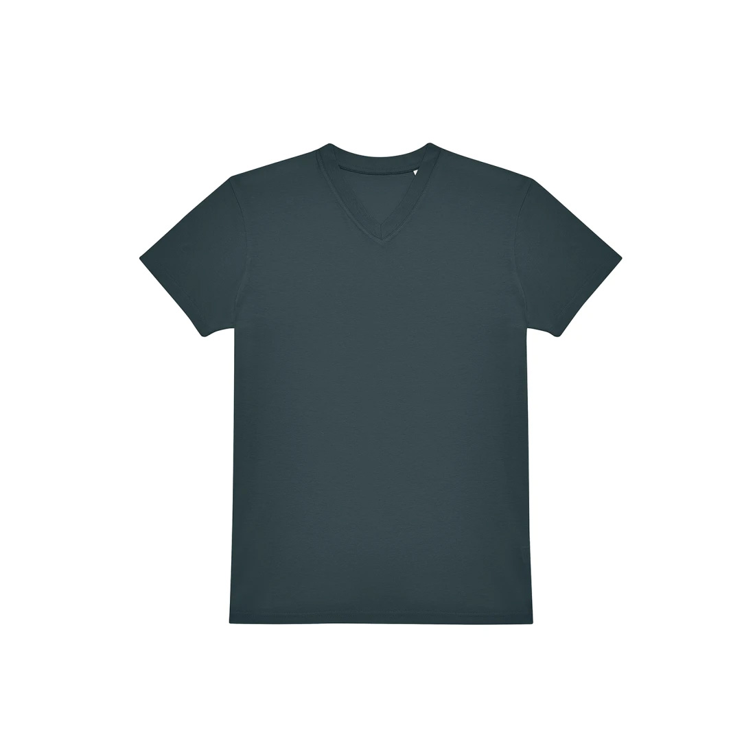 BC-E150-T-shirt-met-V-hals-145-gm-bedrukken-amalfi-teal