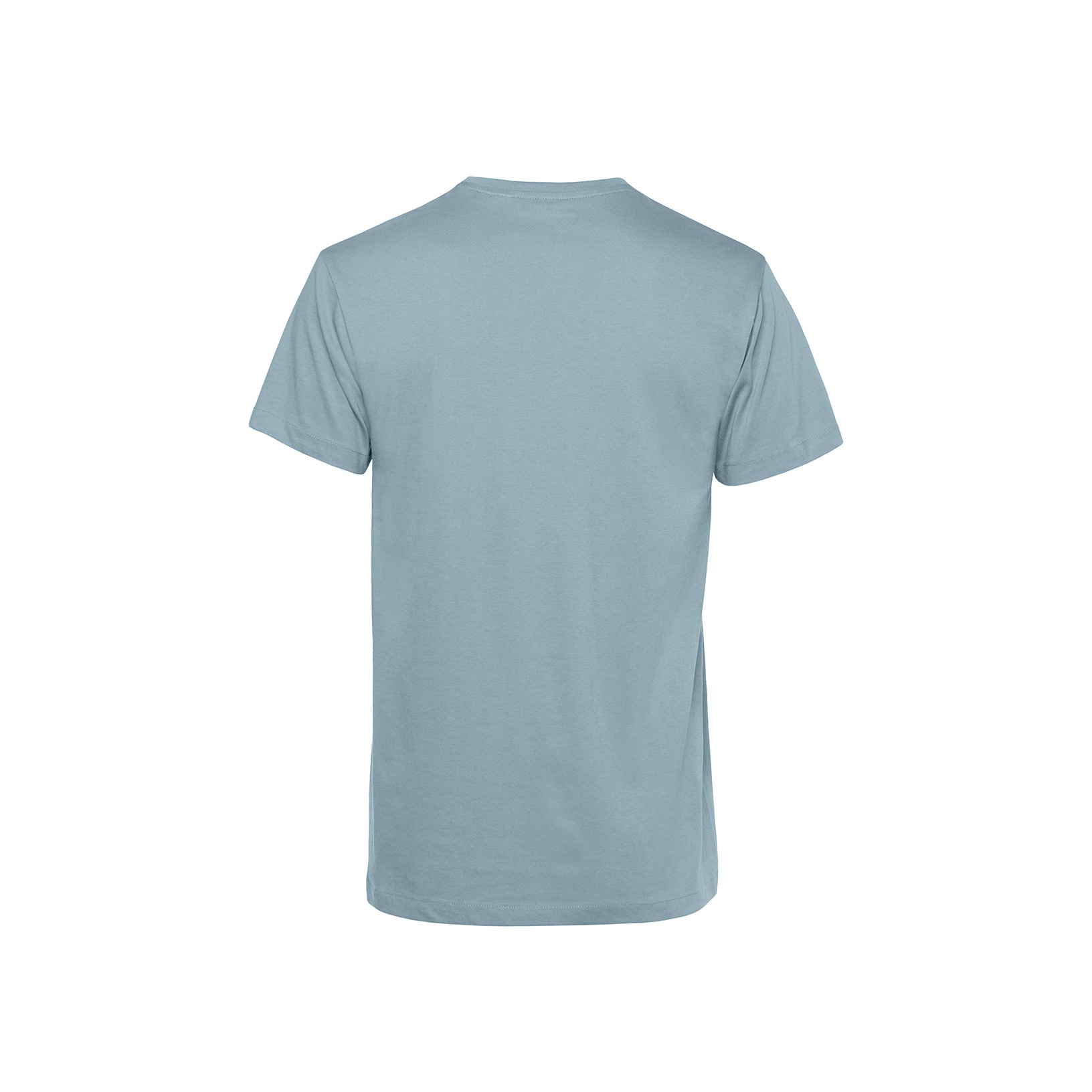 BC-Unisex-T-shirt-E150-Biologisch-katoen-145-gm-bedrukken-blue-fog