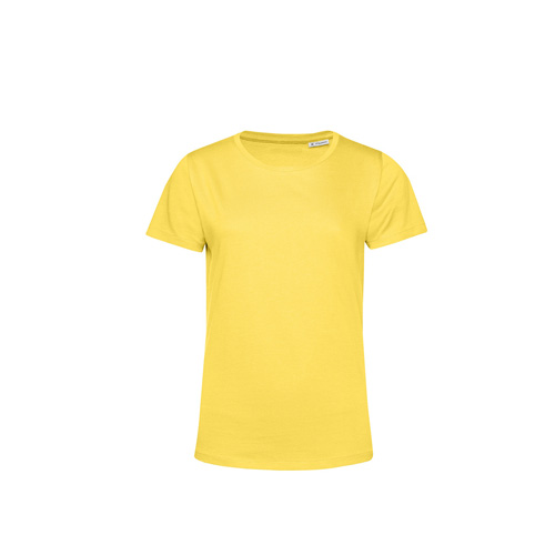 BC-organic-dames-T-shirt-E150-Biologisch-katoen-145-gm-bedrukken-yellow-fizz