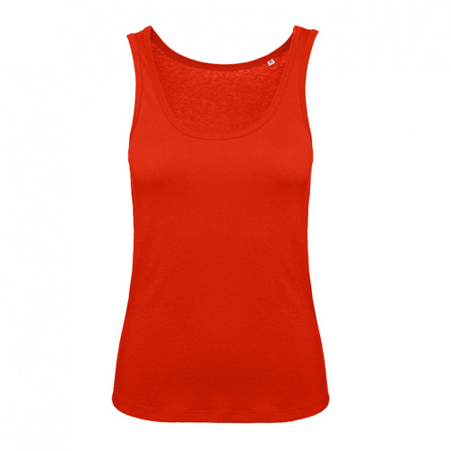 BC-Inspire-Tanktop-Dames-Biologisch-katoen-140-gm-bedrukken-fire-red