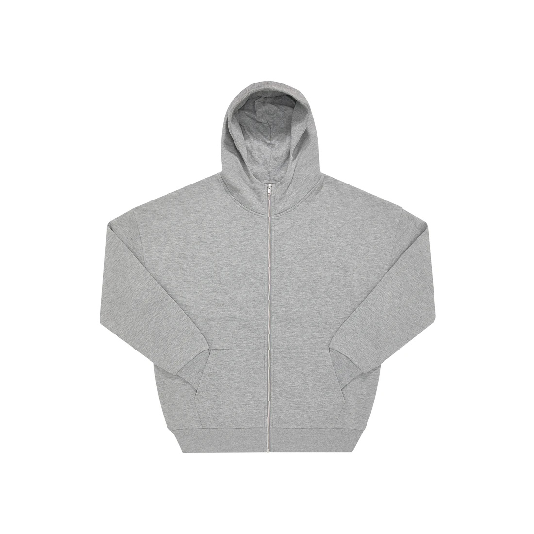 BC-Influence-Zip-Hood-oversized-hoodie-met-ritssluiting-350-gm-bedrukken-sport-grey