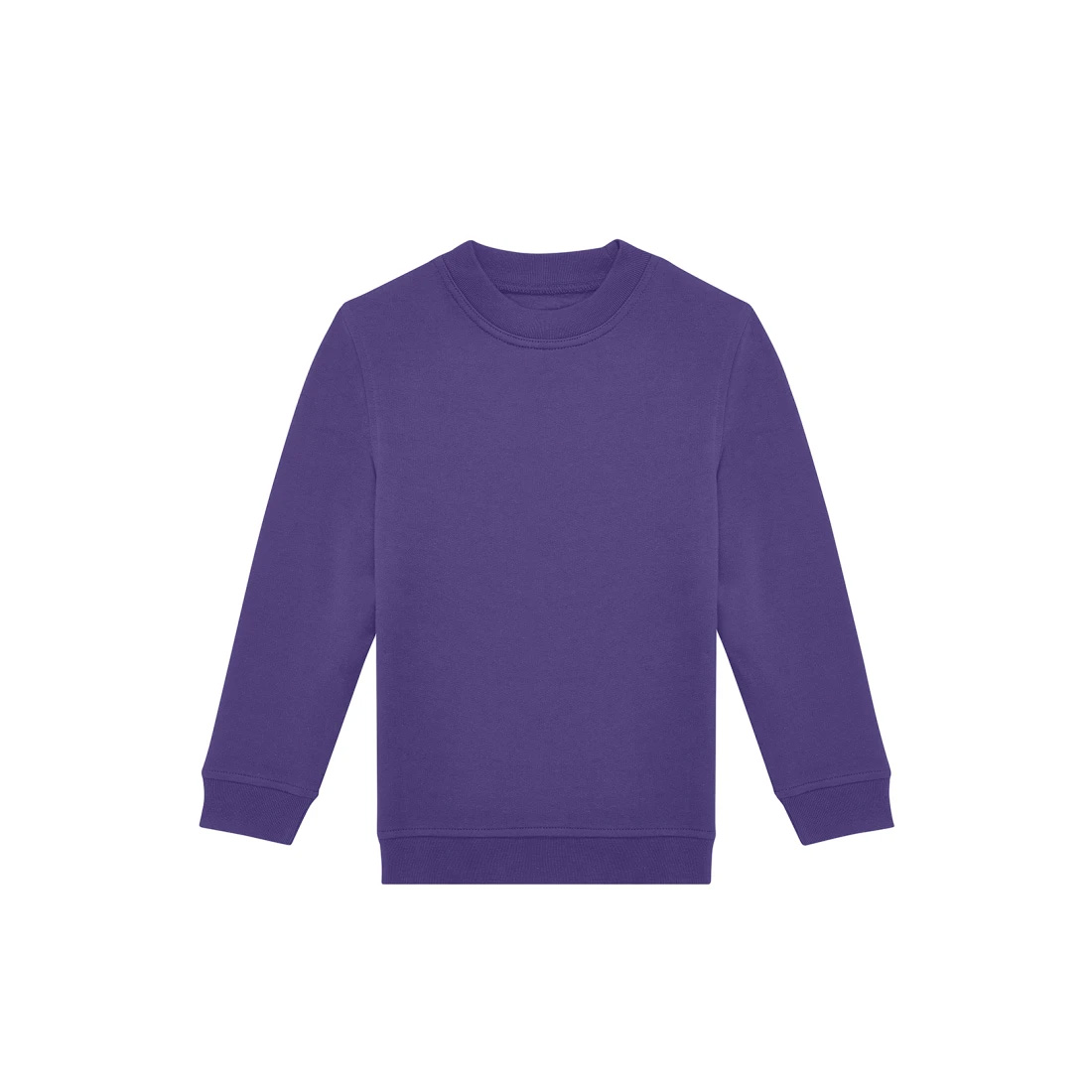 BC-ID332-Kids-sweater-280-gm-bedrukken-radiant-purple