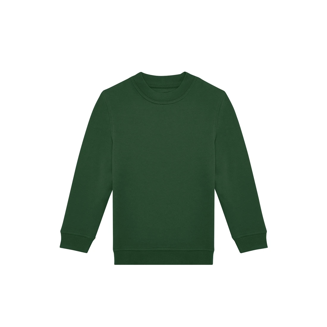 BC-ID332-Kids-sweater-280-gm-bedrukken-bottle-green