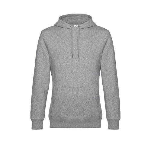 BC-King-hoodie-Unisex-280-gm-bedrukken-heather-grey