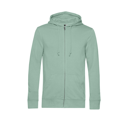 BC-Hoodie-met-ritssluiting-Unisex-280-gm-bedrukken-sage
