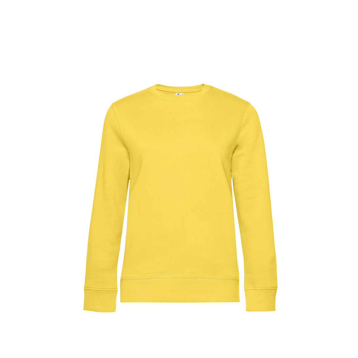 BC-Queen-sweater-Dames-280-gm-bedrukken-yellow-fizz