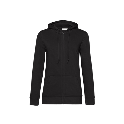 BC-Hoodie-met-ritssluiting-Dames-280-gm-bedrukken-black-pure