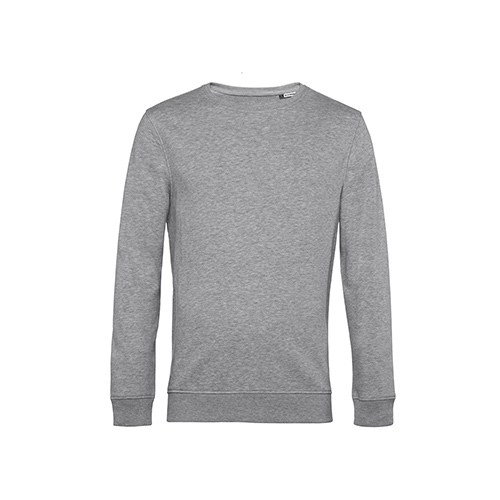 BC-sweater-French-Terry-Unisex-Biologisch-katoen-280-gm-bedrukken-heather-grey