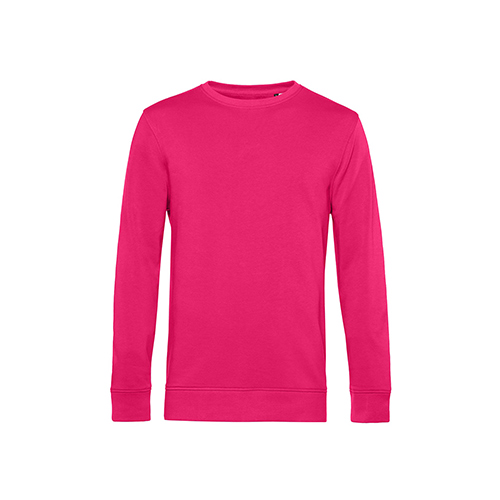 BC-sweater-French-Terry-Unisex-Biologisch-katoen-280-gm-bedrukken-magenta-pink