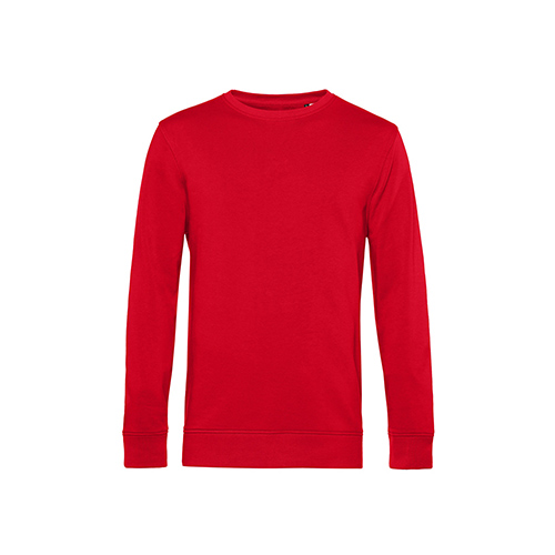 BC-sweater-French-Terry-Unisex-Biologisch-katoen-280-gm-bedrukken-red