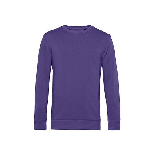 BC-sweater-French-Terry-Unisex-Biologisch-katoen-280-gm-bedrukken-radiant-purple