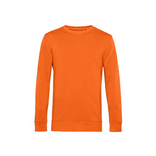 BC-sweater-French-Terry-Unisex-Biologisch-katoen-280-gm-bedrukken-pure-orange