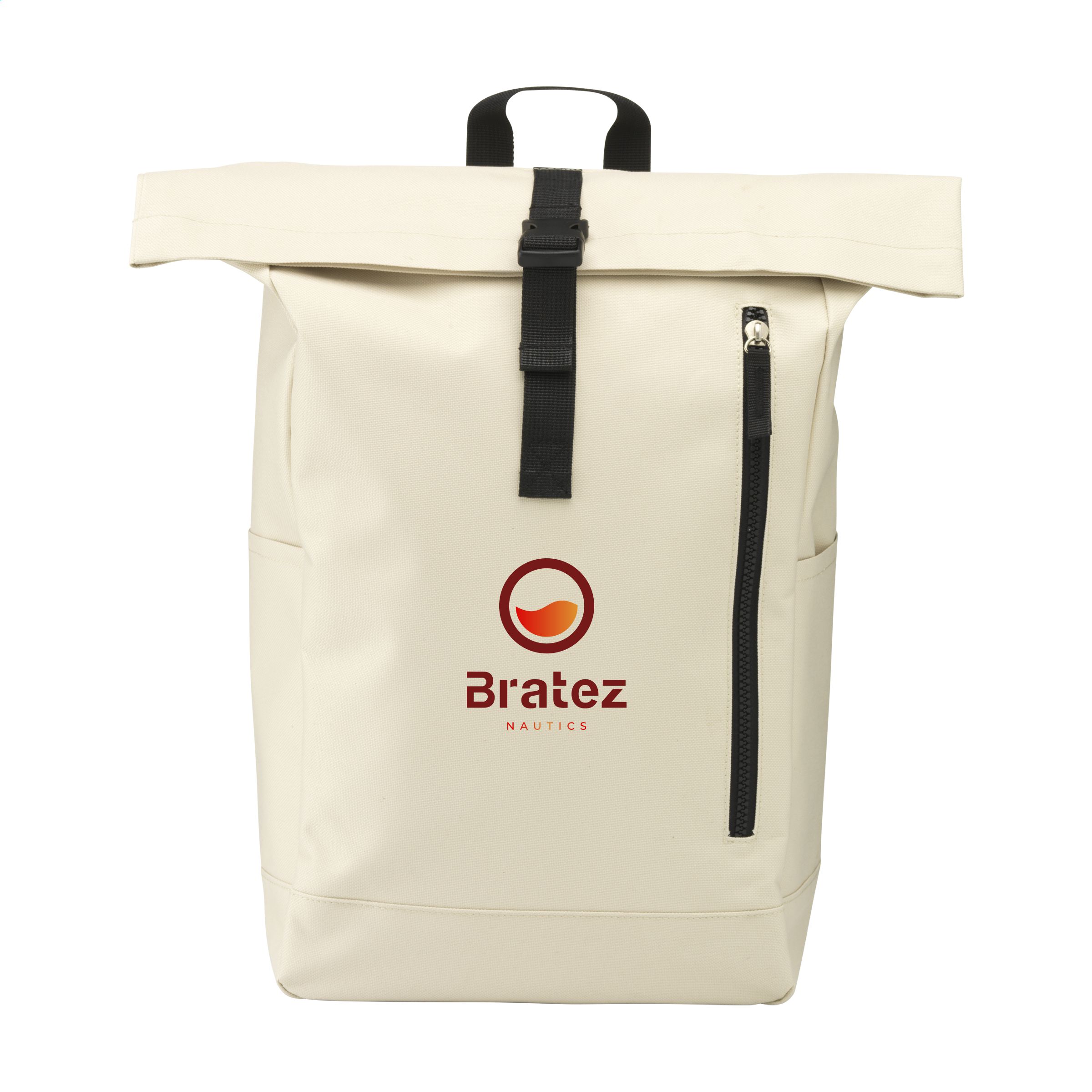 Roll-top-rugzak-Polyester-600D-18-liter-bedrukken-gebroken-wit