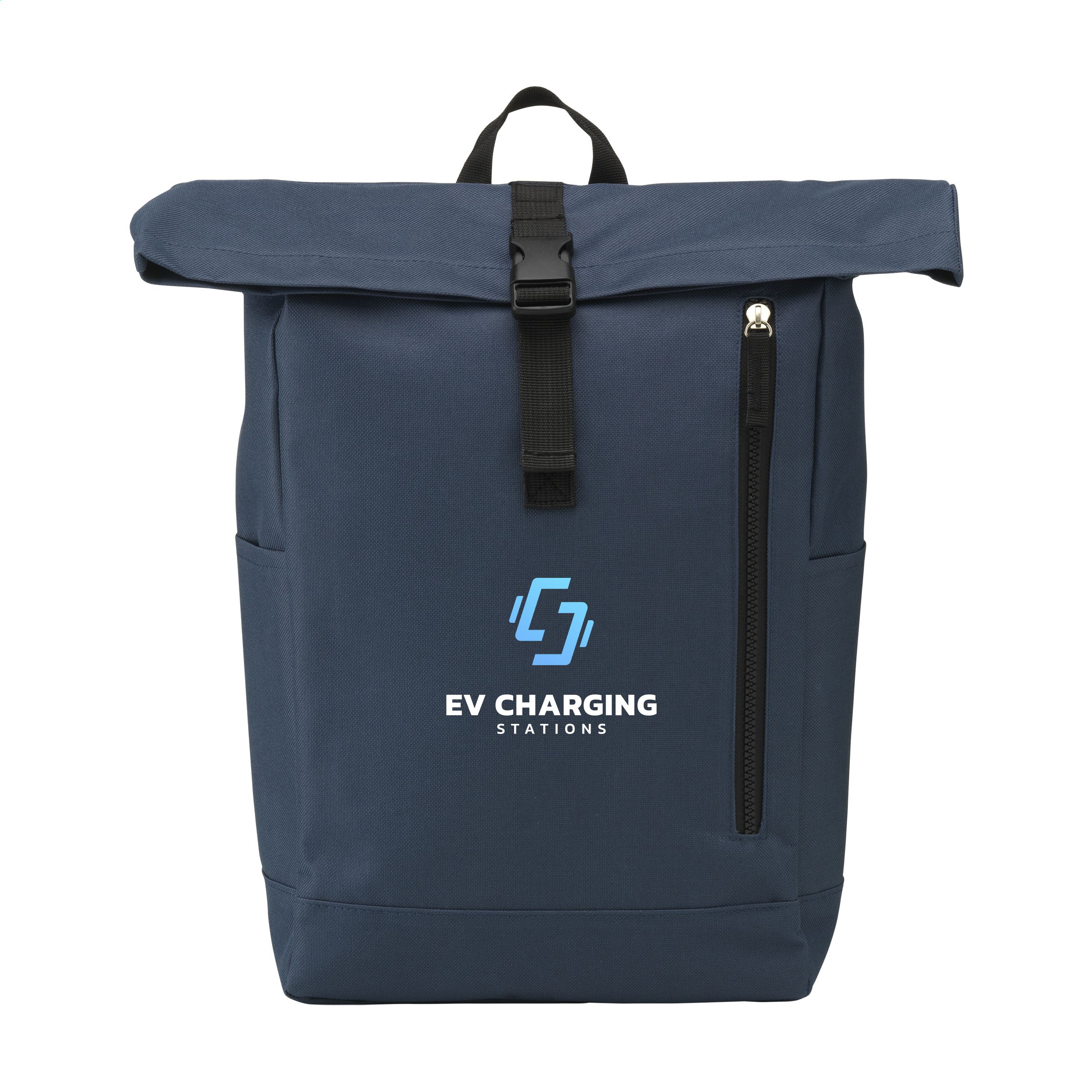 Roll-top-rugzak-Polyester-600D-18-liter-bedrukken-donkerblauw