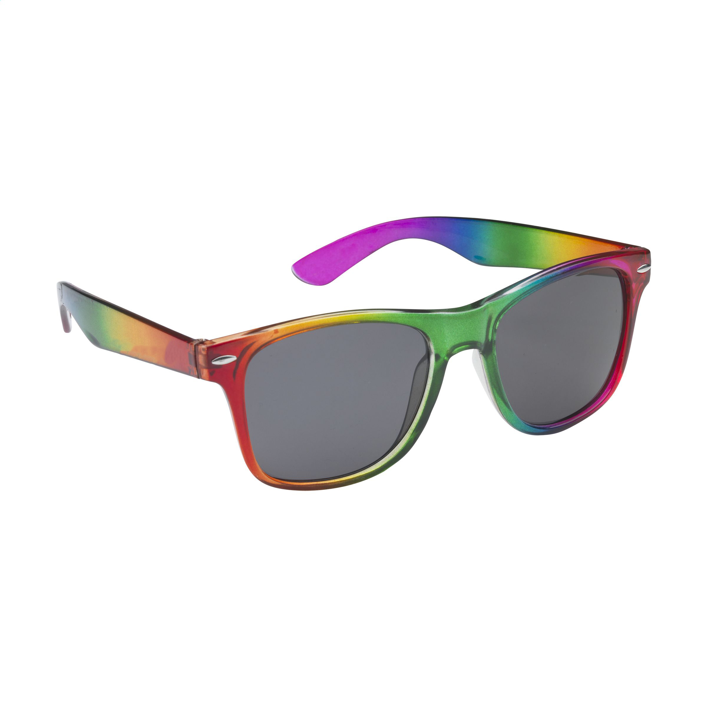 Classic-zonnebril-regenboog-UV400-bedrukken-multicolor