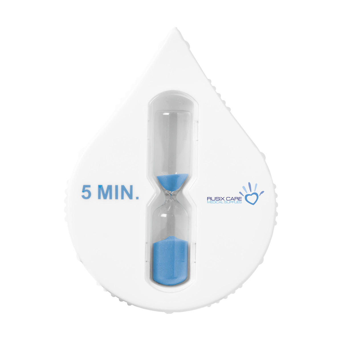 Douchetimer-Druppel-5-minuten-bedrukken-wit