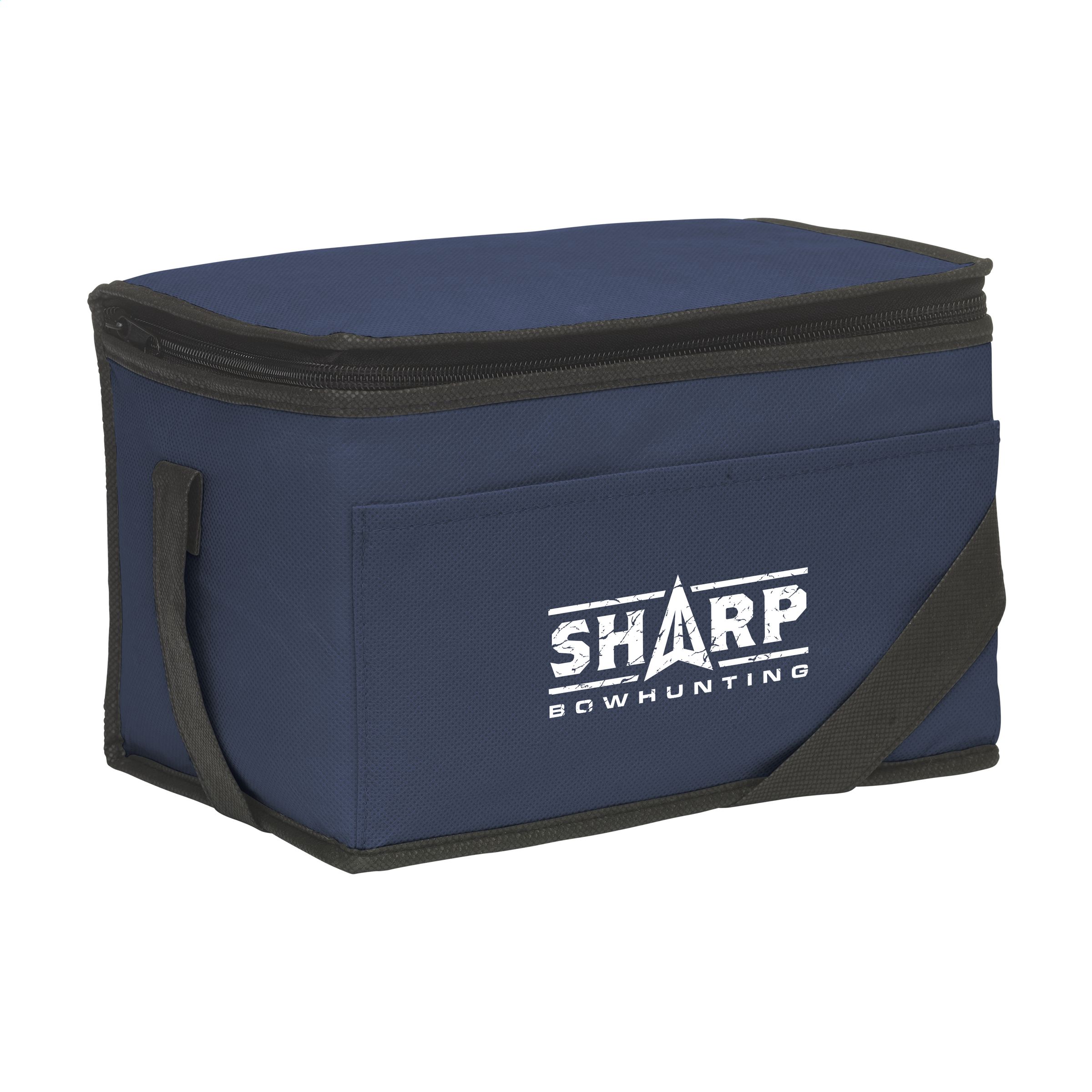 Koeltas-gerecycled-polyester-80-gm-4-liter-bedrukken-donkerblauw