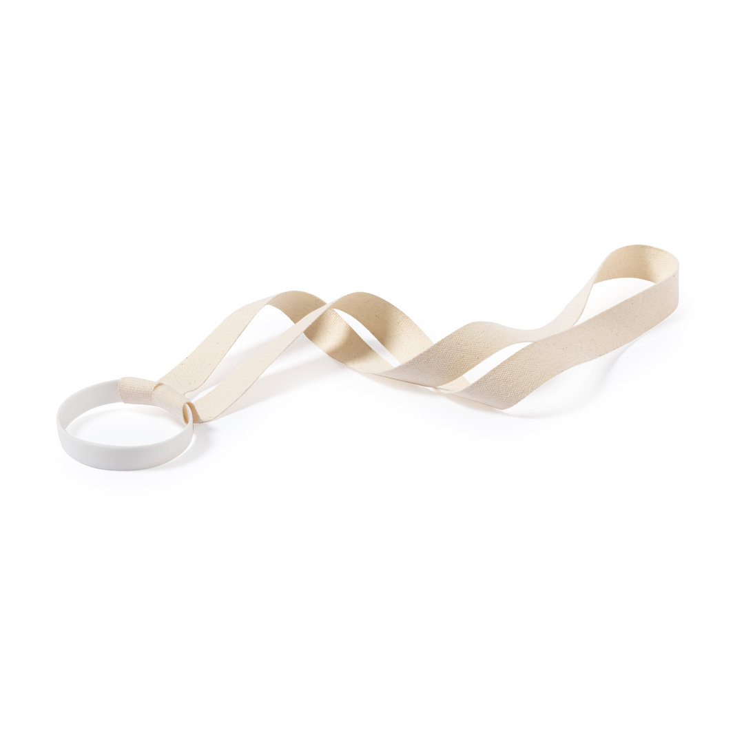 Bekerhouder-keycord-Katoen-bedrukken-beige
