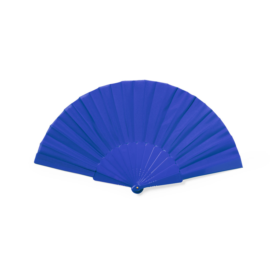 Basic-waaier-RPET-handvat-bedrukken-blauw