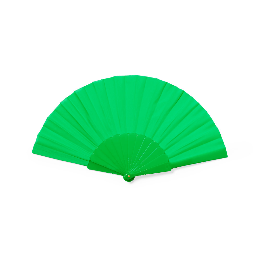 Basic-waaier-RPET-handvat-bedrukken-groen