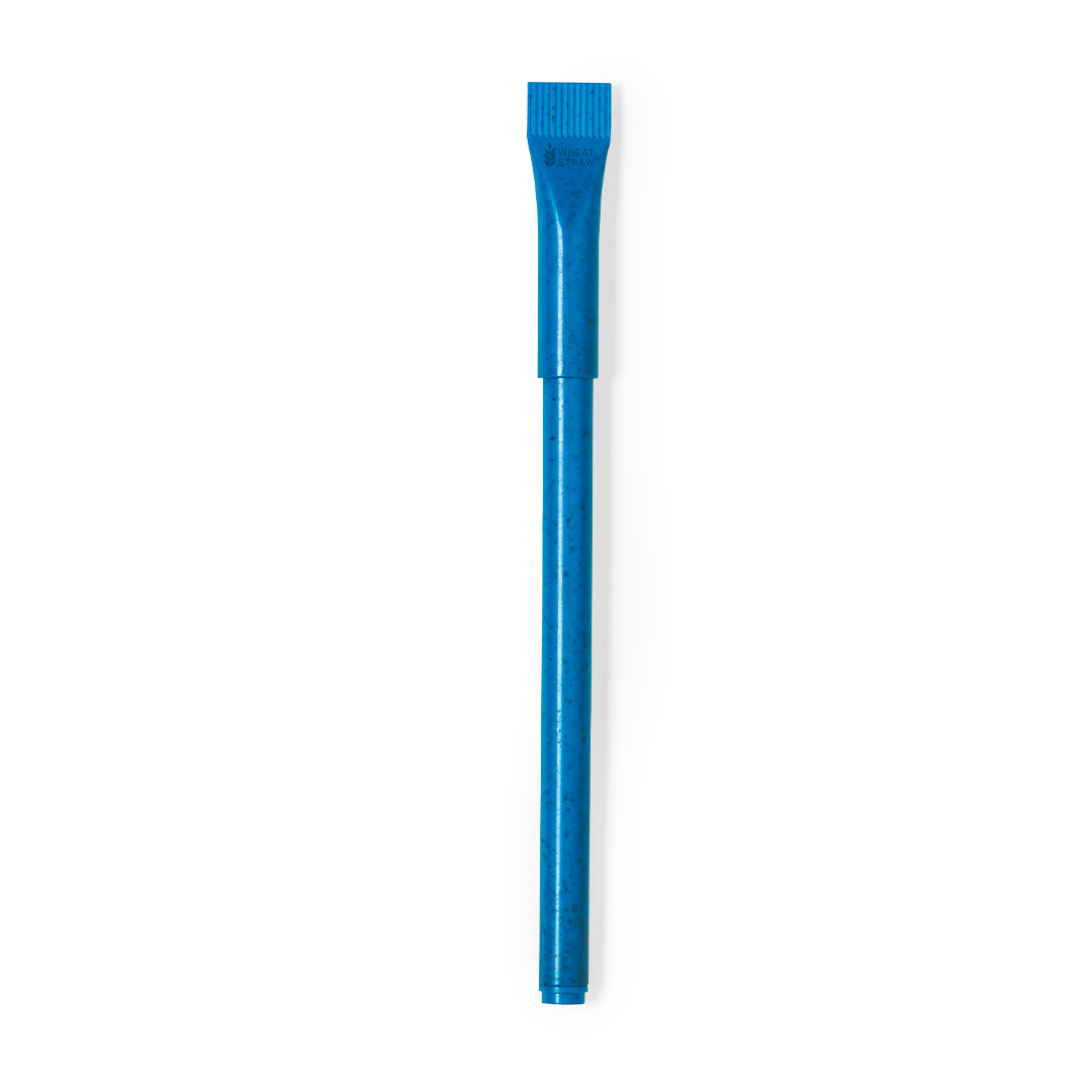 Balpen-met-dop-Tarwestro-bedrukken-blauw