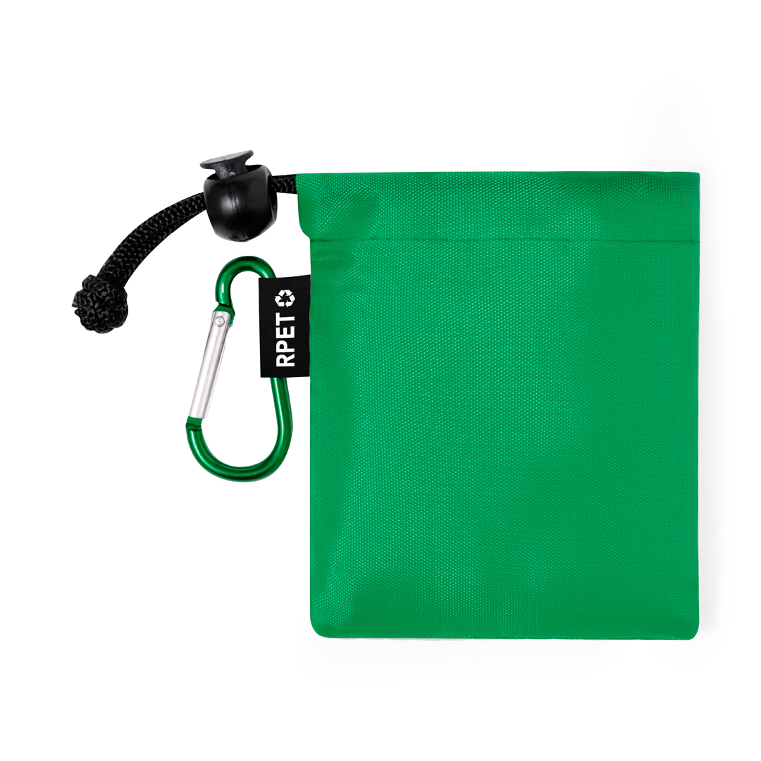 Kinderponcho-met-capuchon-en-opbergzakje-One-size-bedrukken-groen
