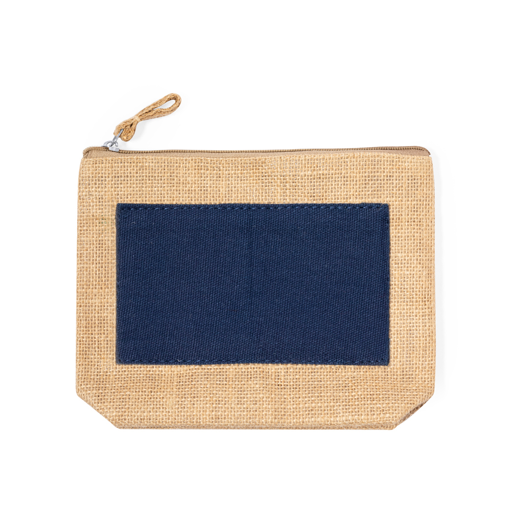Jute-toilettas-Katoen-met-rits-bedrukken-donkerblauw