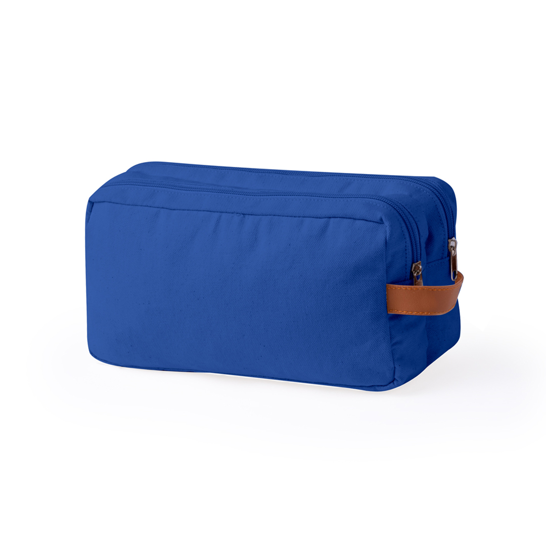 Canvas-toilettas-met-draaglus-2-ritsvakken-bedrukken-blauw