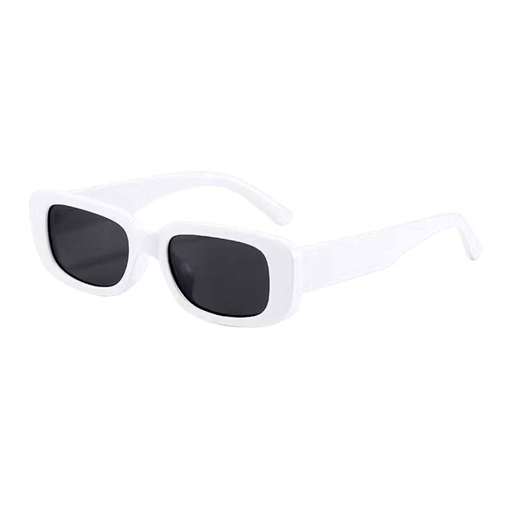 Zonnebril-dik-montuur-Classic-bedrukken-wit