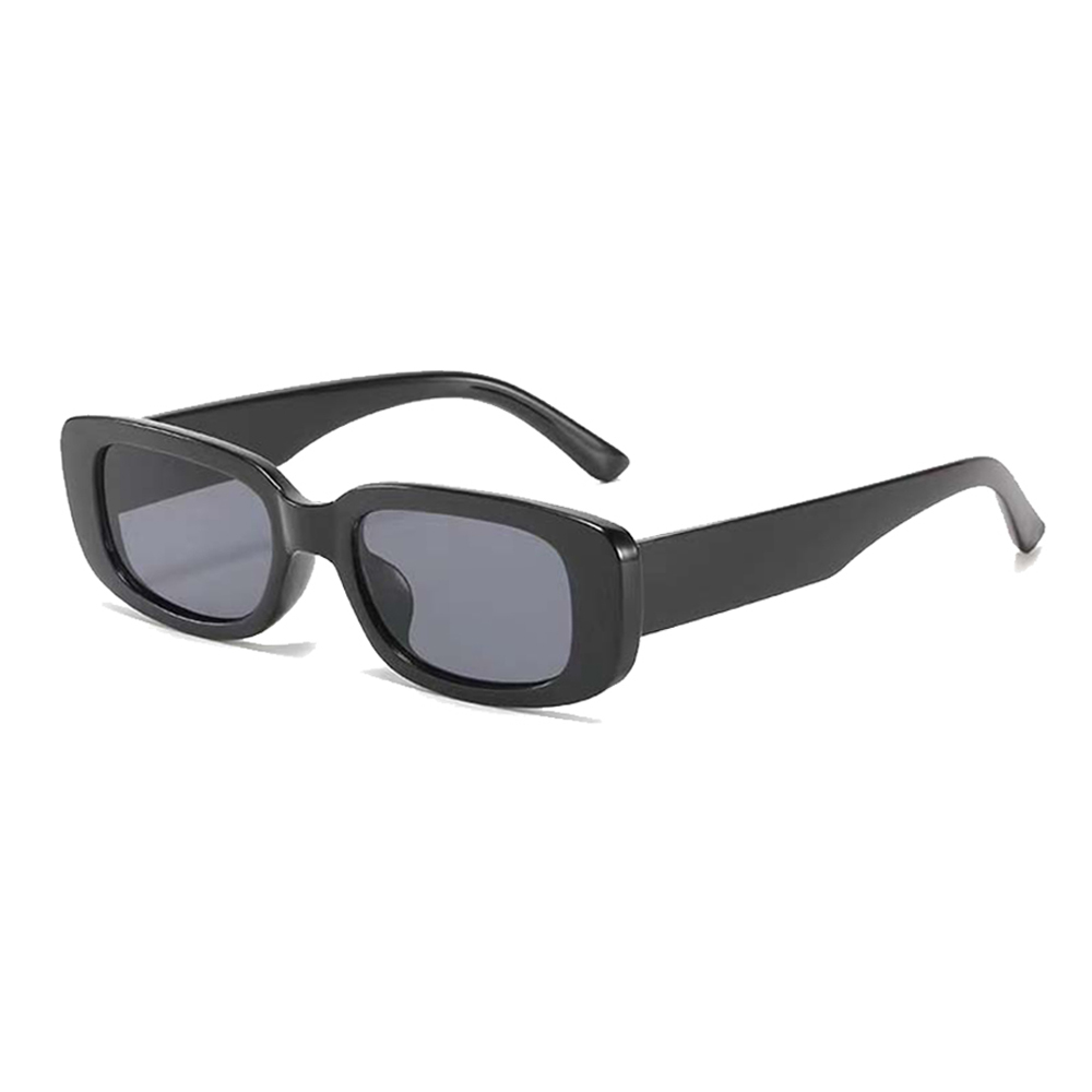 Zonnebril-dik-montuur-Classic-bedrukken-zwart
