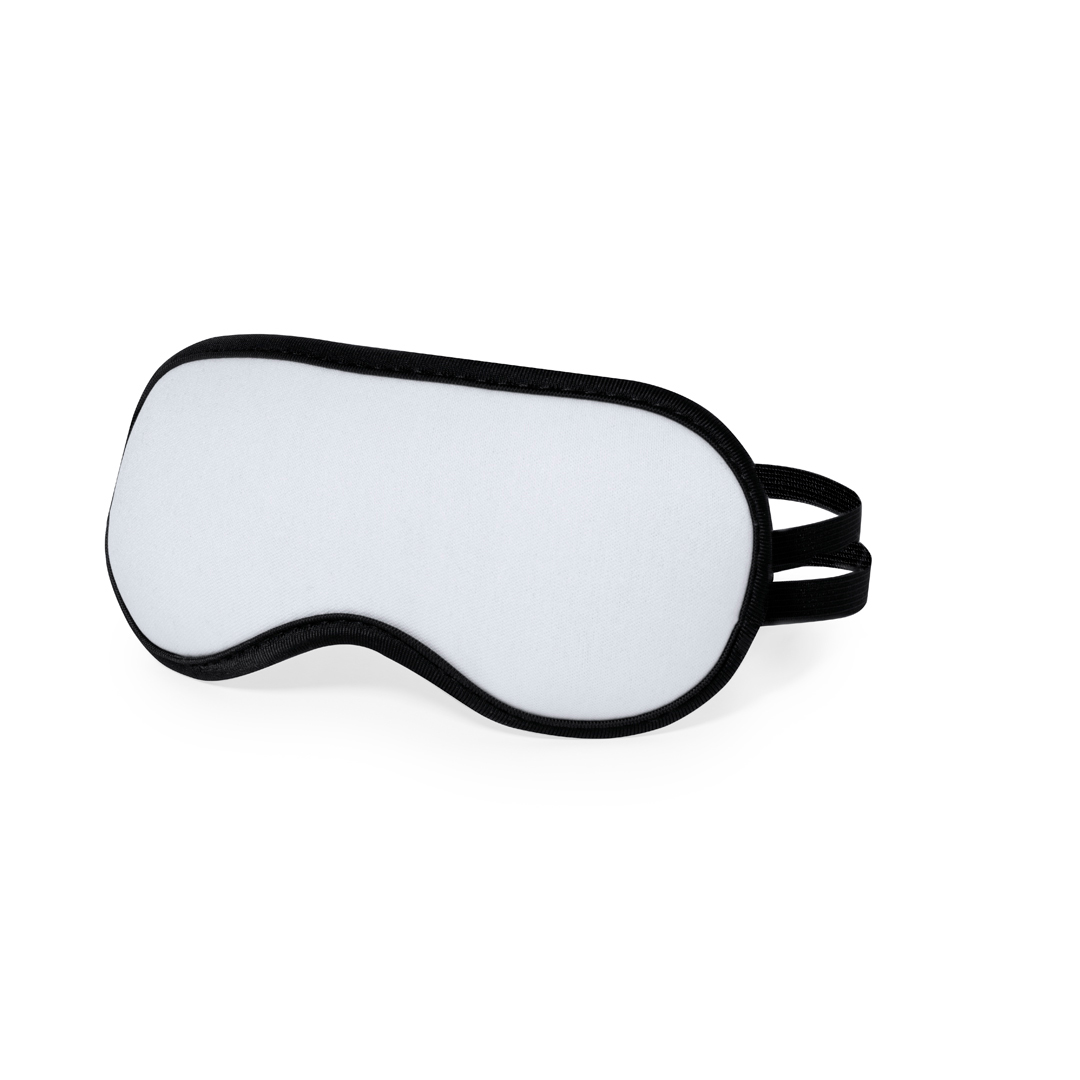 Softshell-slaapmasker-met-elastische-band-bedrukken-wit