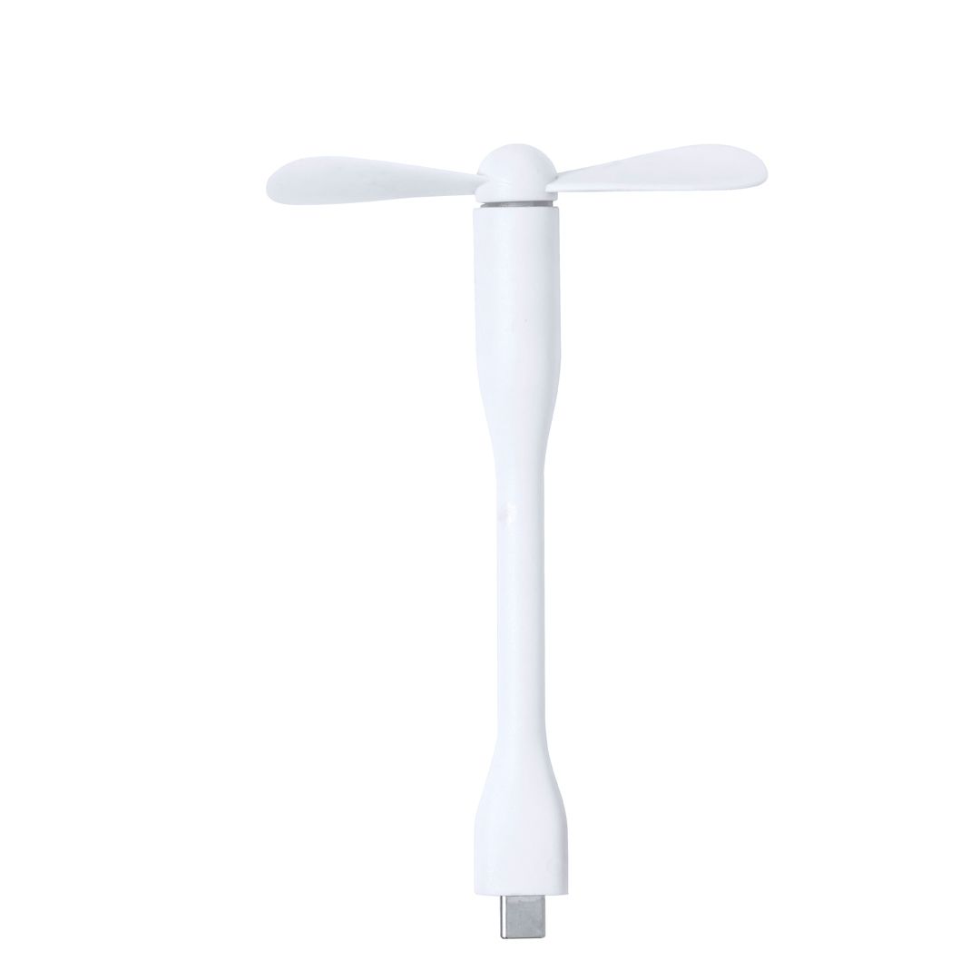 Smartphone-ventilator-USB-C-bedrukken-wit