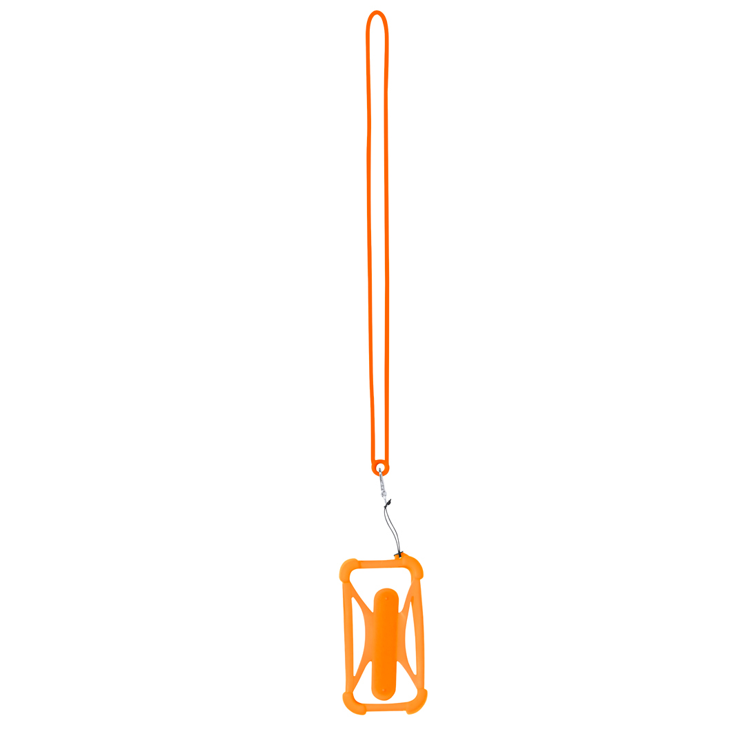 2-in-1-Telefoonkoord-en-telefoonhouder-Siliconen-bedrukken-oranje