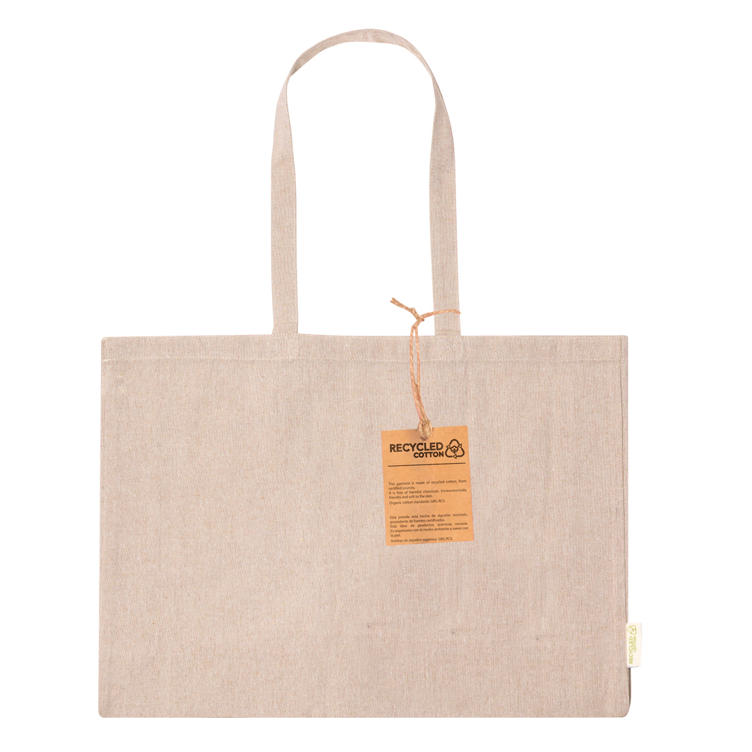 Draagtas-gerecycled-katoen-50-x-36-cm-220-gm-bedrukken-beige