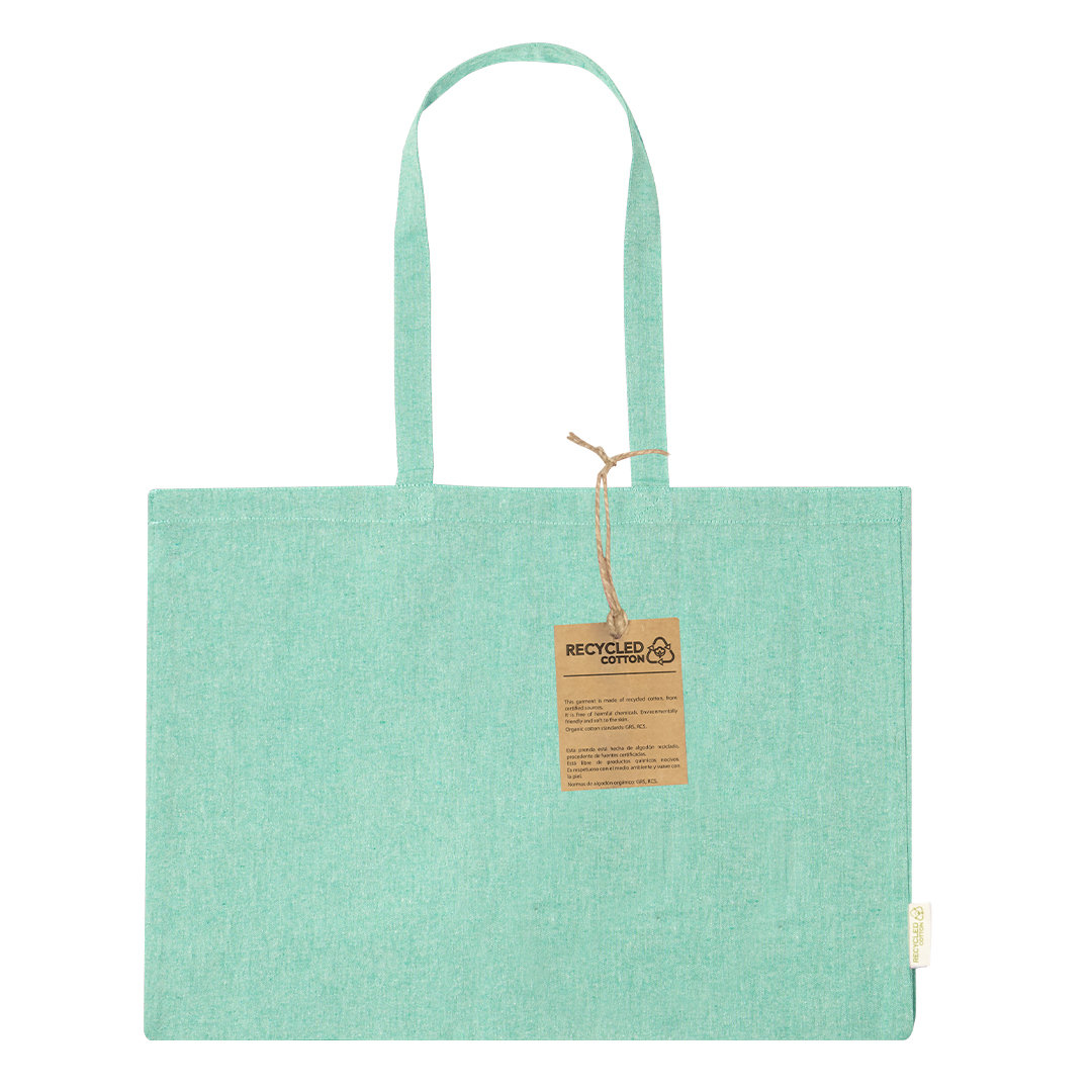 Draagtas-gerecycled-katoen-50-x-36-cm-220-gm-bedrukken-groen