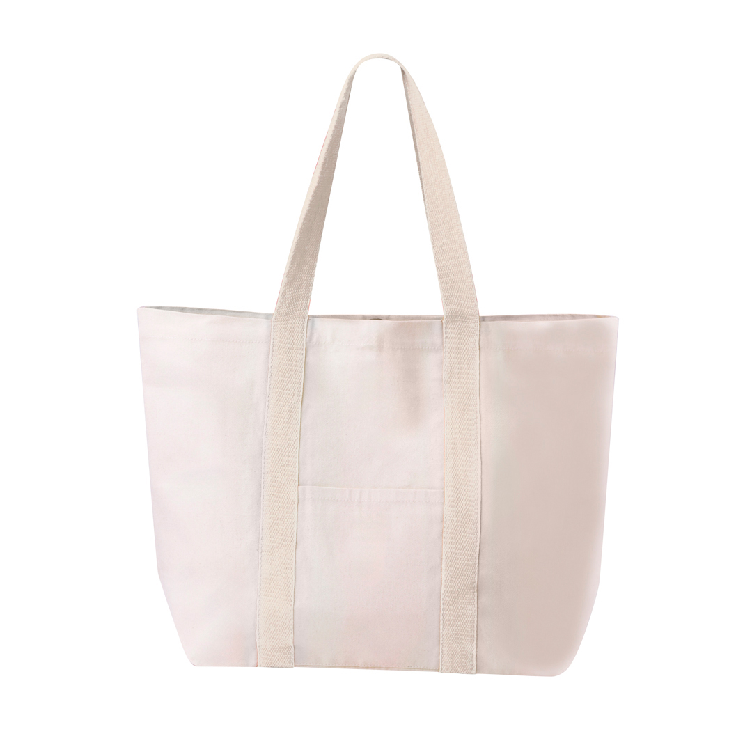 Katoenen-strandtas-met-3-vakken-280-gm-bedrukken-beige