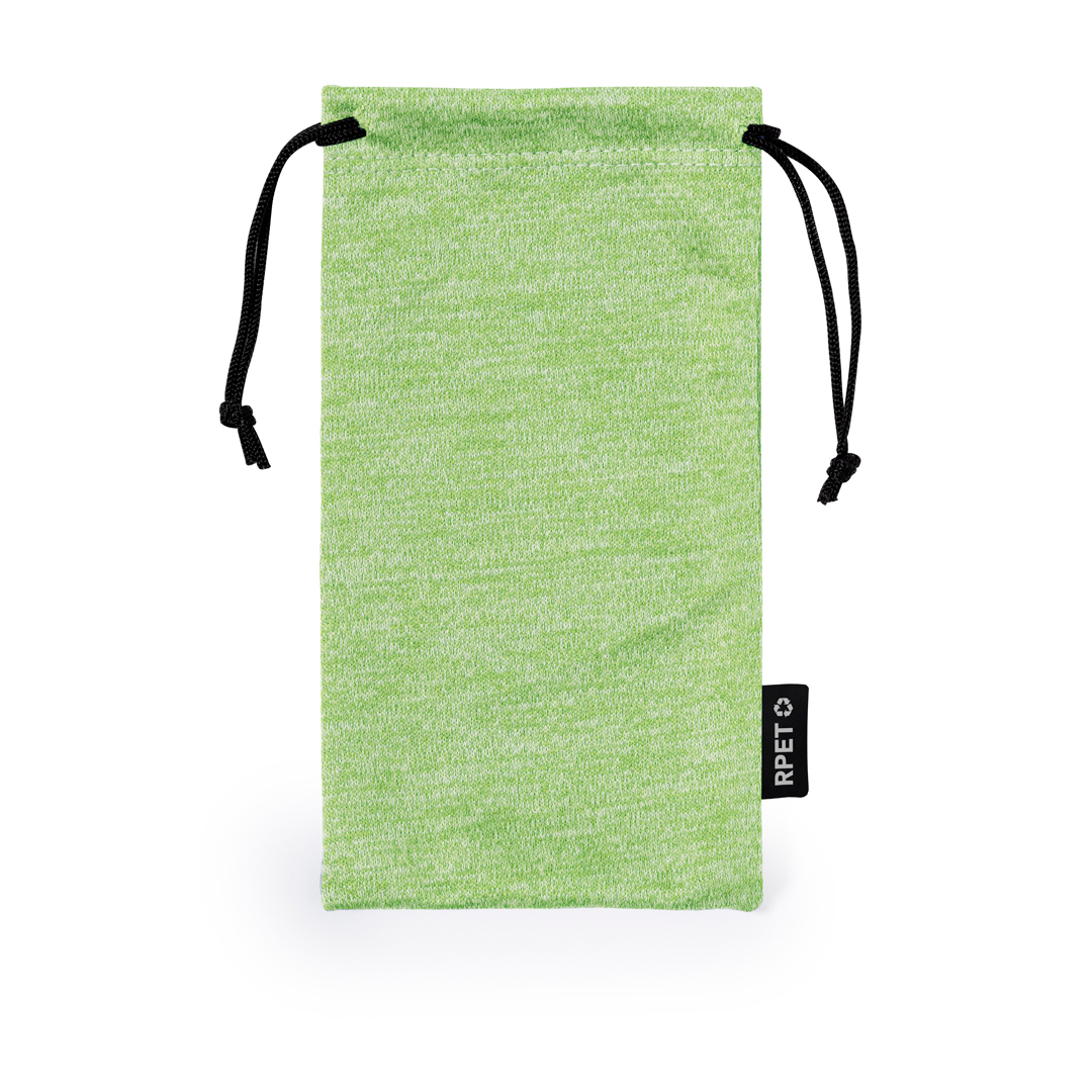 Brillenzakje-met-trekkoorden-RPET-microvezel-bedrukken-groen