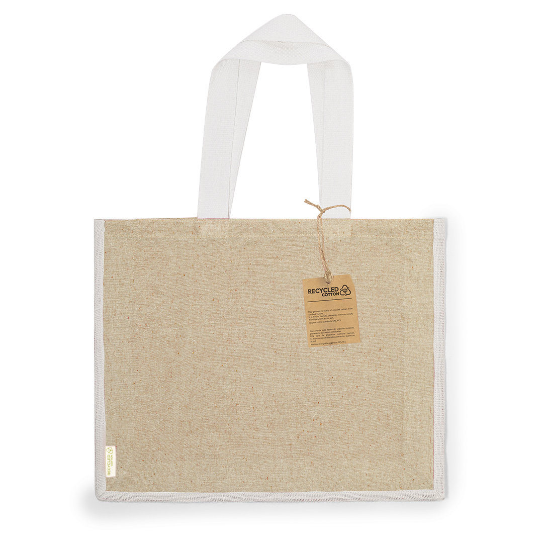Draagtas-gerecycled-katoen-140-gm-45-x-36-cm-Jute-bedrukken-beige