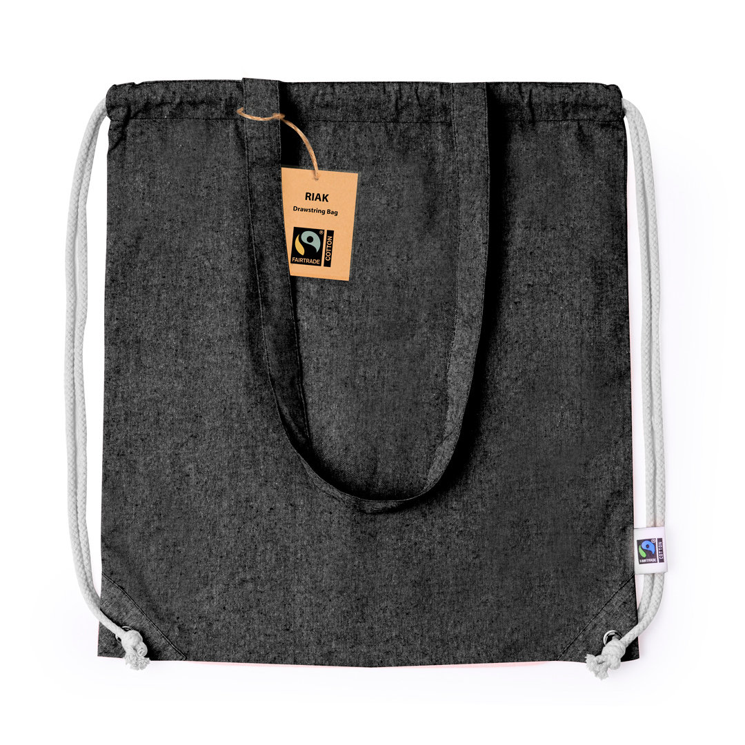 Rugzakje-met-draaghengsels-Fairtrade-katoen-140-gm-bedrukken-zwart